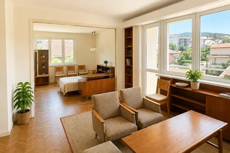 4-room apartment in the center of Lovech with two terraces