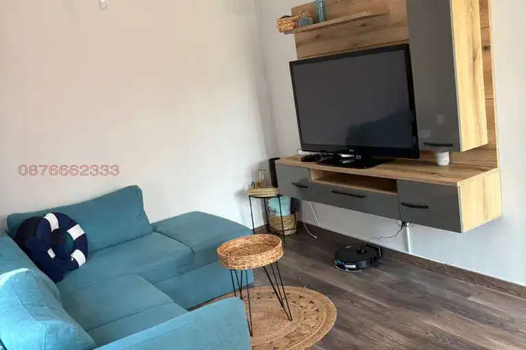 Two-room apartment with large terrace in Sunny Beach, Nesebar