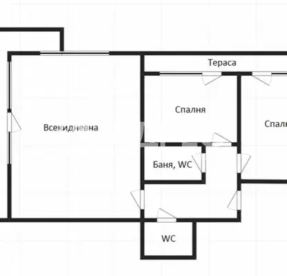 Снимка 4 — Тристаен апартамент с две тераси в Несебър, кв. Аурелия