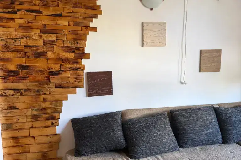 Two-room apartment in Sunny Beach with terrace and parking