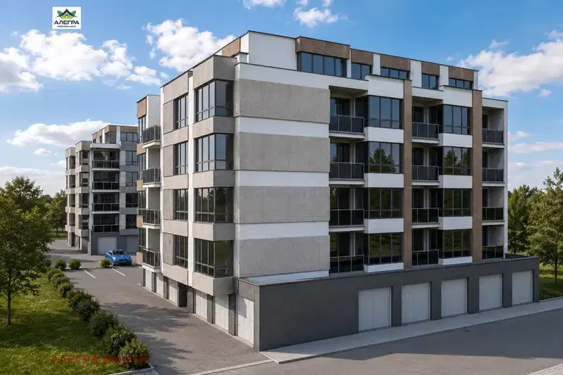 Three-room apartment with terrace in Center, Pazardzhik near Ostrova