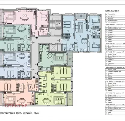 Снимка 3 — Двустаен апартамент 66 кв.м. в кв. Изток, Перник