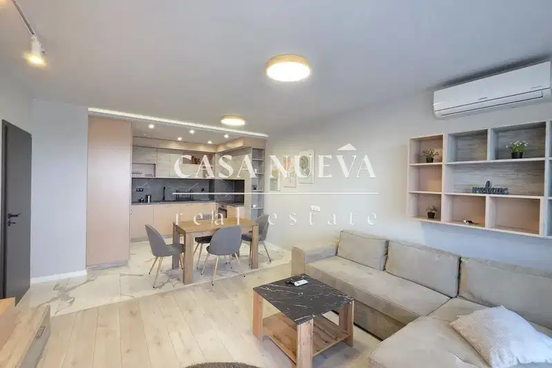 Luxury 2-room apartment with parking space in Iztok district, Pernik