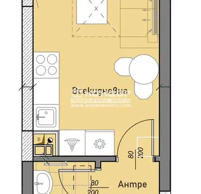 Photo 3 — 1-bedroom apartment in Plovdiv, Belomorski