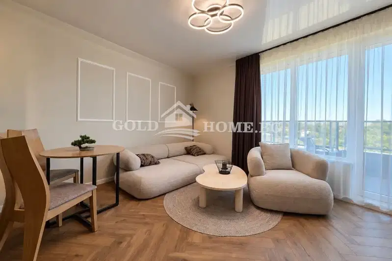 Two-room apartment in Belomorski with terrace on top floor