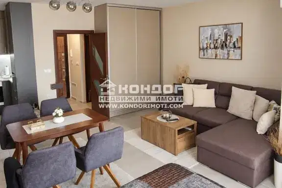 Studio apartment in Hristo Smirnenski, Plovdiv with terrace