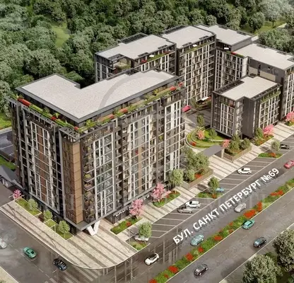 Photo 5 — Three-room apartment in Kamenitsa 2 with two terraces