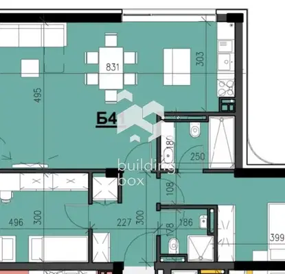 Снимка 2 — Тристаен апартамент 112 кв.м в Кършияка с три изложени