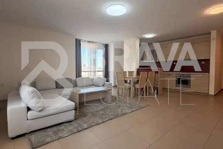 Three-room apartment with terrace in Karshiyaka, Plovdiv
