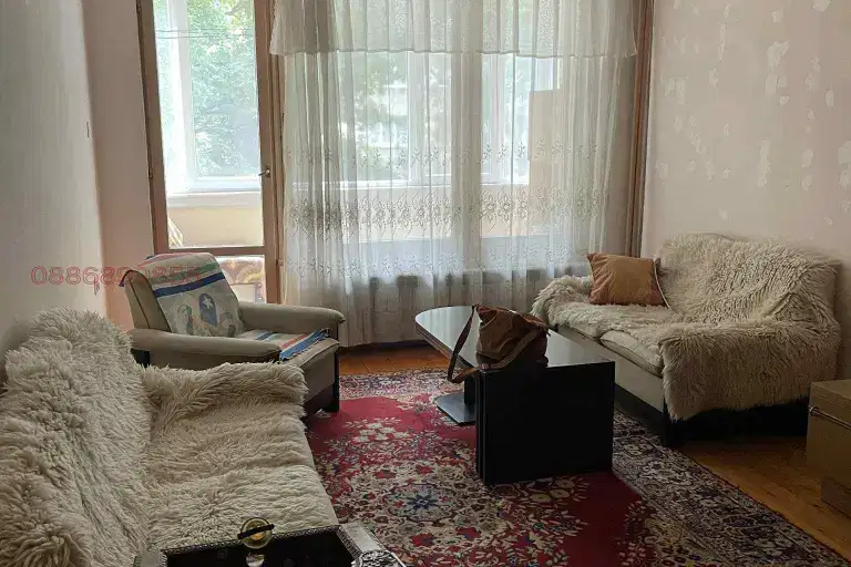 Two-room apartment with two terraces in Mladezhki Halm, Plovdiv