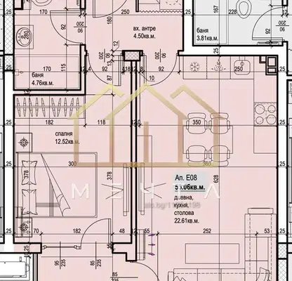 Снимка 5 — Двустаен апартамент с тераса в Остромила, Пловдив