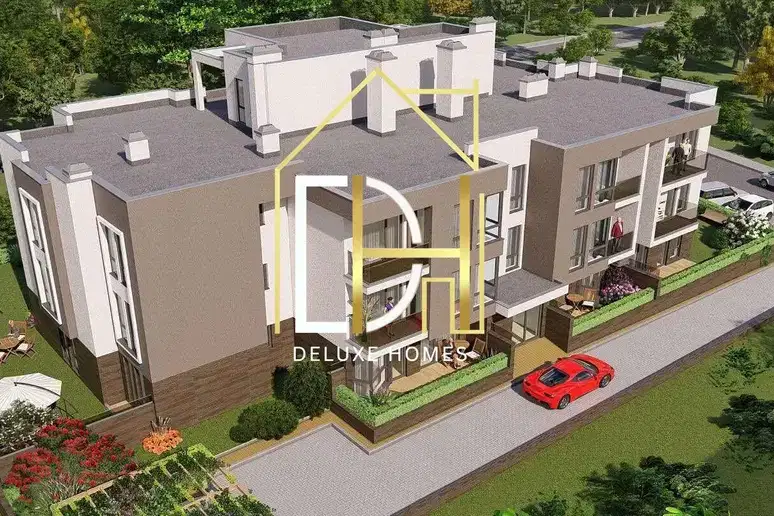 Two-room apartment in Ostromila with terrace and parking space