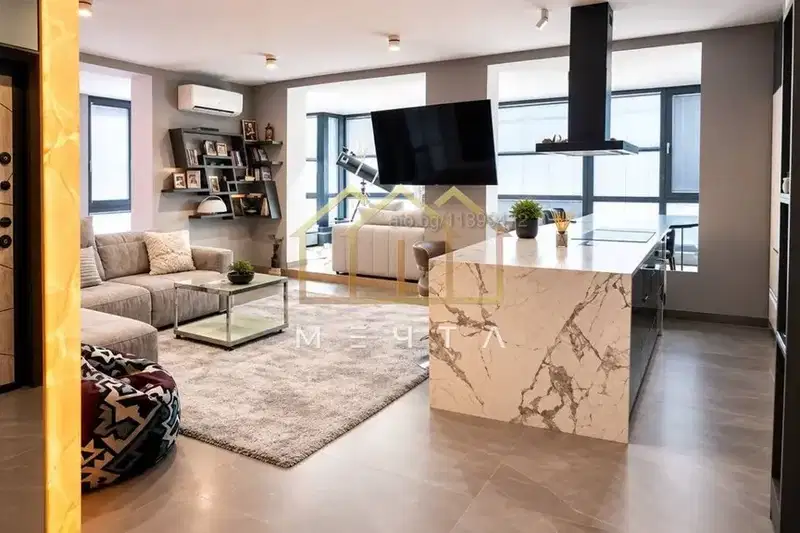 Two-room apartment with panoramic view in Ostromila, Plovdiv