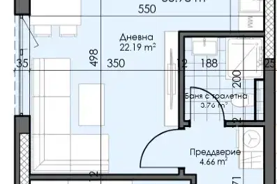 2-bedroom apartment in Plovdiv, Proslav