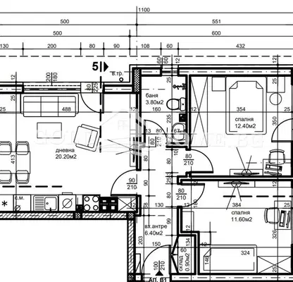 Photo 3 — Three-room apartment in Proslav with elevator and parking space