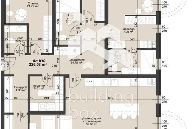 4-bedroom apartment in Plovdiv, Trakiya