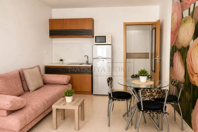 One-room apartment in Pomorie with terrace and elevator