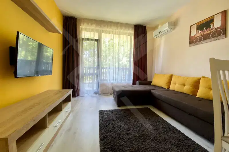 Two-room apartment with two terraces in Primorsko, Burgas region