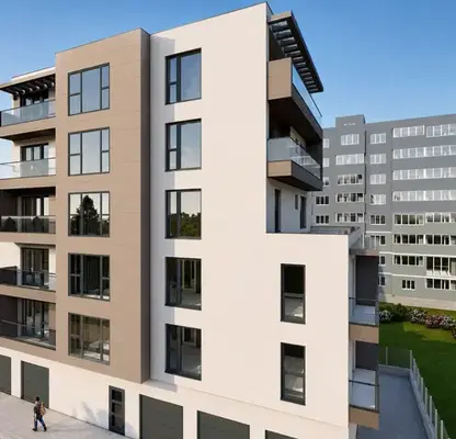 Снимка 5 — Двустаен апартамент в Русе, Здравец с два балкона