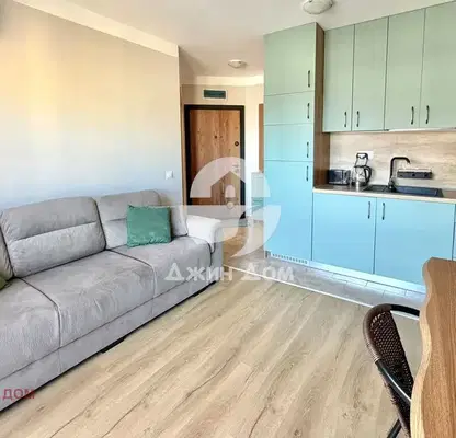 Photo 3 — Two-room apartment with partial sea view in Ravda village