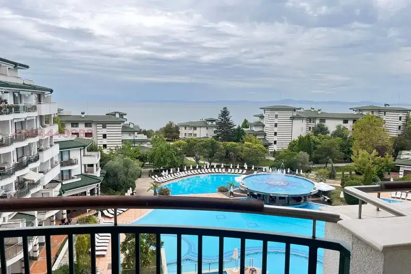 Двустаен апартамент с гледка море в с. Равда, обл. Бургас