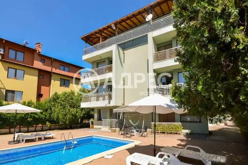 Three-room apartment with two terraces in Ravda village, Burgas region