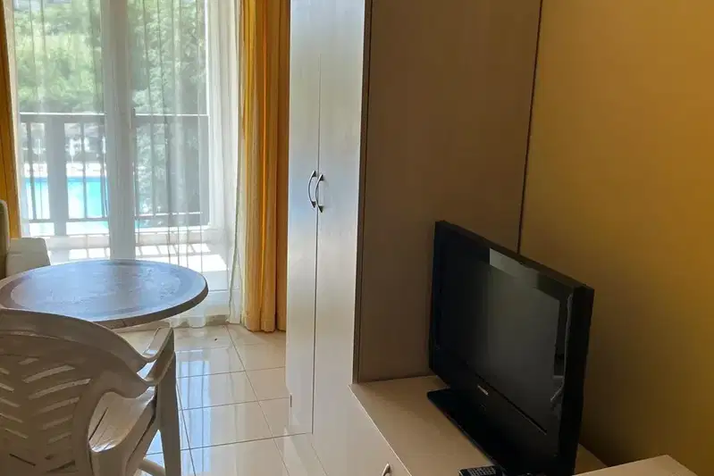 Two-room apartment with terrace in Rogachevo village, Harmony Hills
