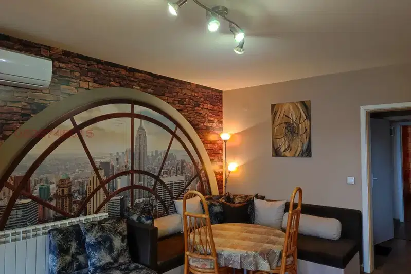 Two-room apartment in the centre of Shumen with two terraces