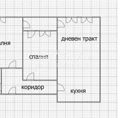 Снимка 5 — Тристаен апартамент в кв. Тракия, Шумен с тераса