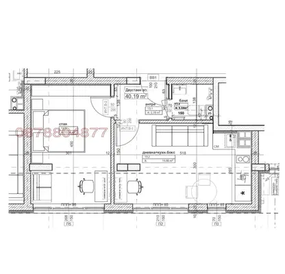 Photo 3 — 2-bedroom apartment in Sofia, Banishora
