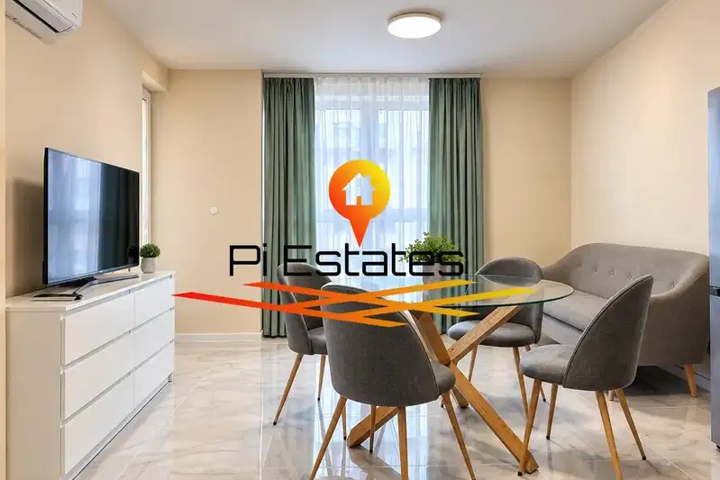 Two-room apartment in Banishora with balcony and elevator