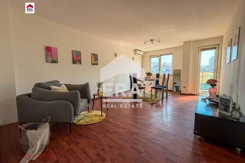 Two-room apartment with two terraces in Belite Brezi, Sofia