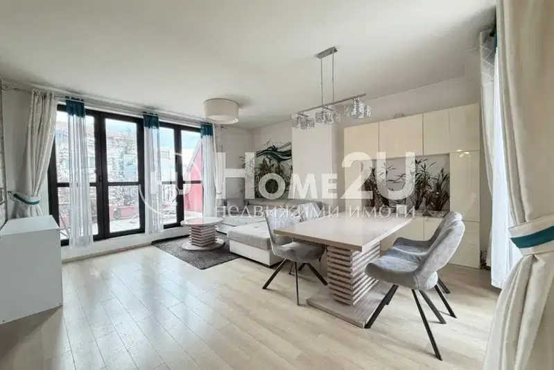 Four-room apartment with three bedrooms in Belite Brezi, Sofia