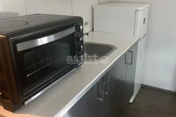 Furnished one-room studio in Belite Brezi, Sofia, with elevator