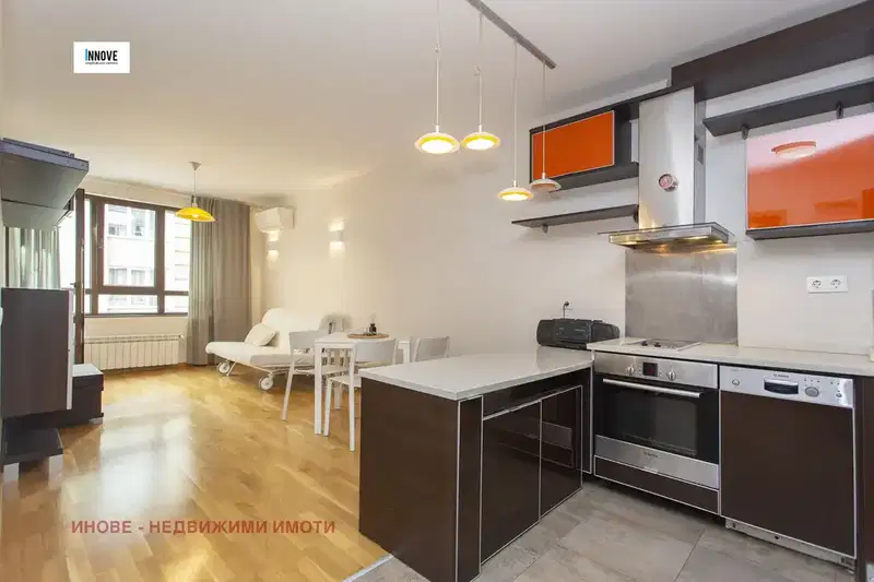 Two-room apartment with terrace in Belite Brezi, Sofia