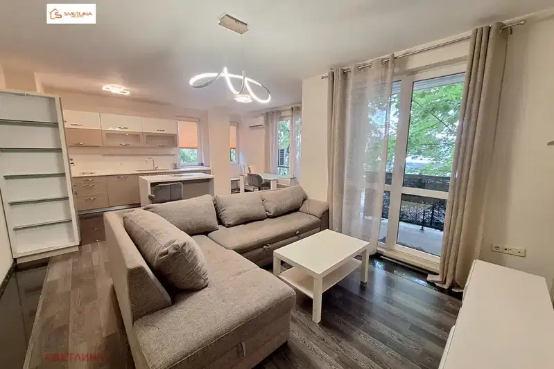 Spacious 2-room apartment in Borovo with parking space