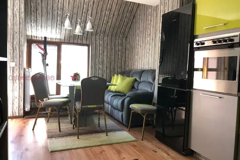 Two-room apartment with two terraces in Borovo, Sofia