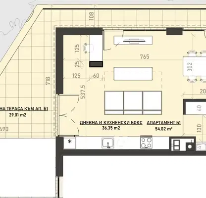 Photo 2 — One-room apartment with yard in Boyana, Sofia