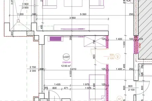 3-bedroom apartment in Sofia, Boyana