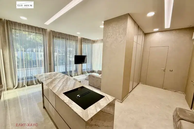 Panoramic 2-room apartment in Boyana with large terrace