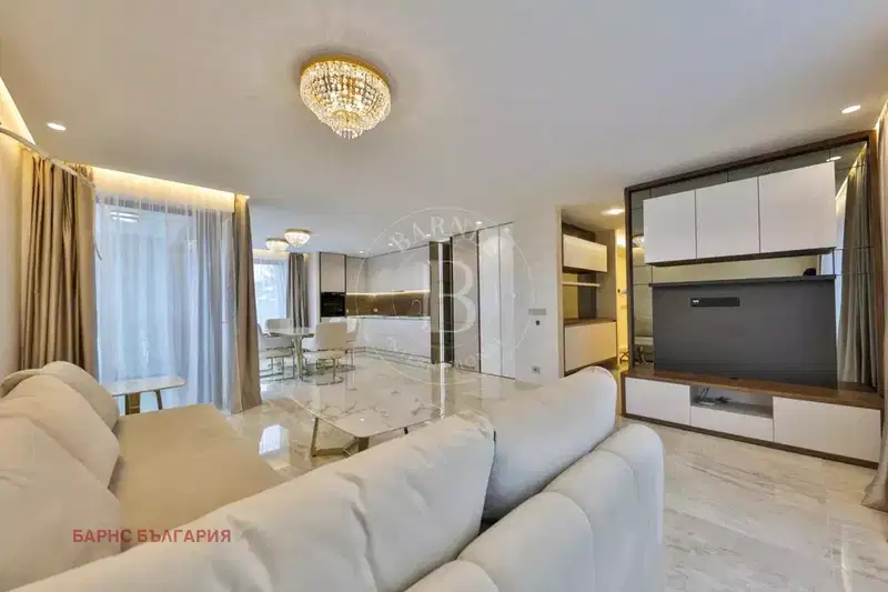 Spacious 3-room apartment in Boyana with parking space