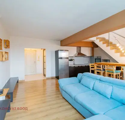 Photo 3 — Two-room apartment with panoramic terrace in Bukston, Sofia