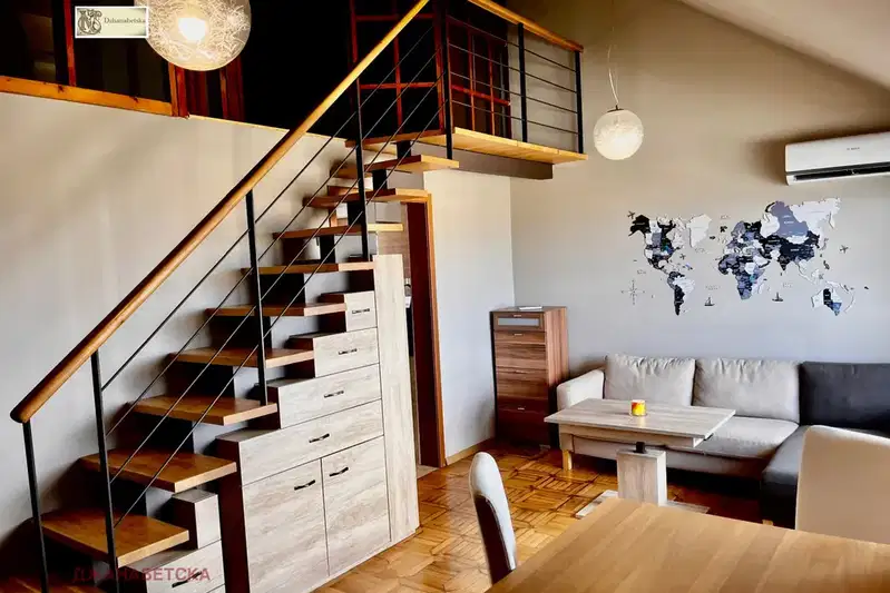 Two-room apartment with two terraces in Bukston, Sofia