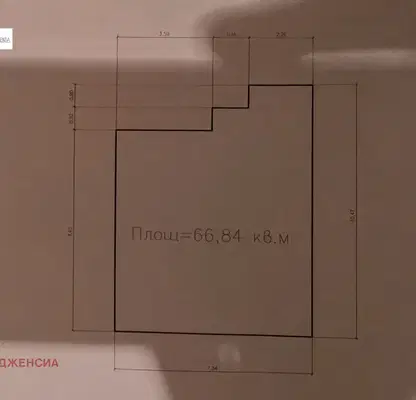 Снимка 2 — 3-стаен апартамент в Център, София с балкон и мазе