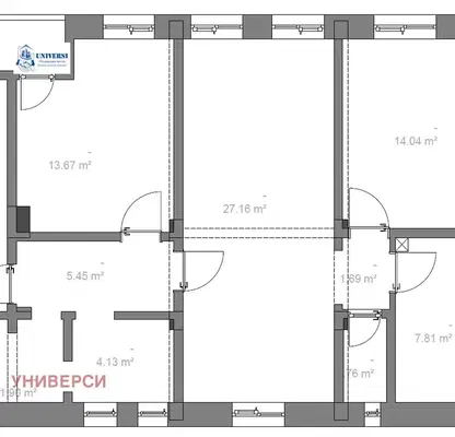 Photo 2 — Three-room apartment with south aspect in Center, Sofia