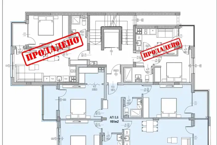 3-bedroom apartment in Sofia, Centyr
