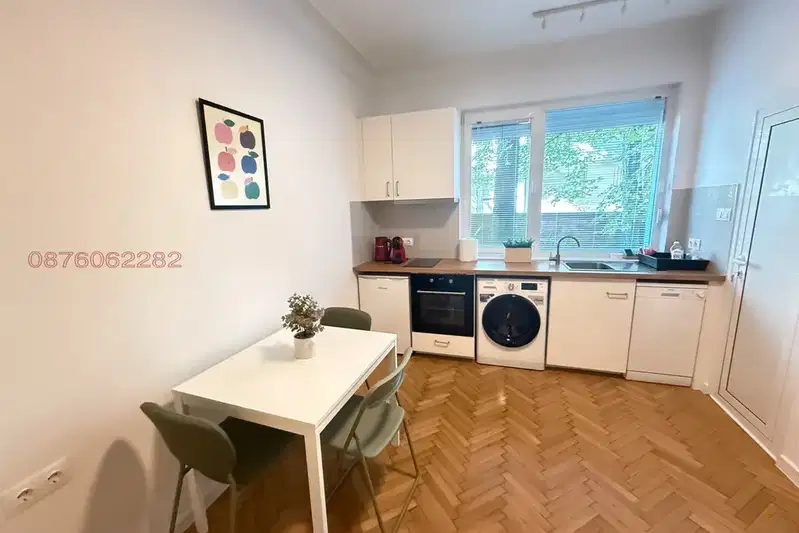Two-room apartment with private yard in Center, Sofia
