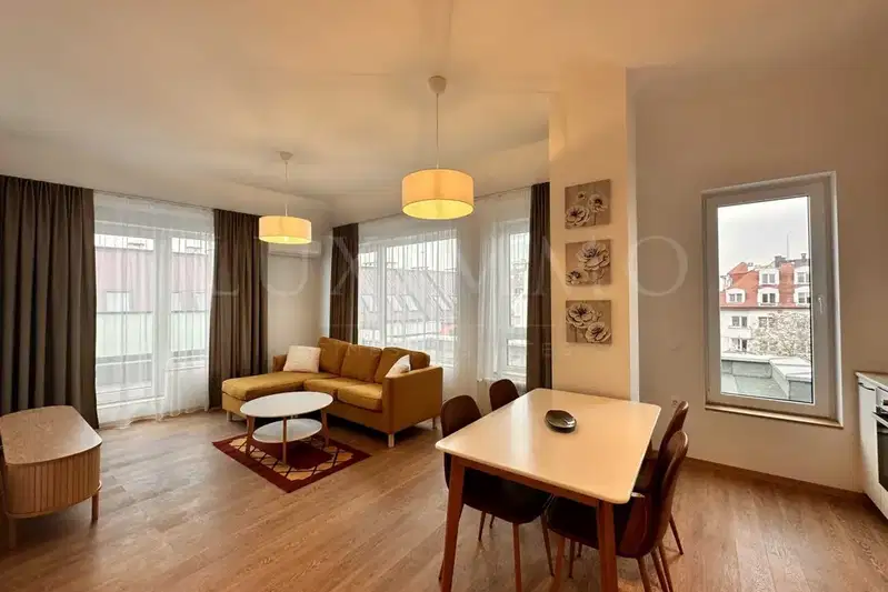 Three-room apartment in Center, Sofia with terrace and elevator