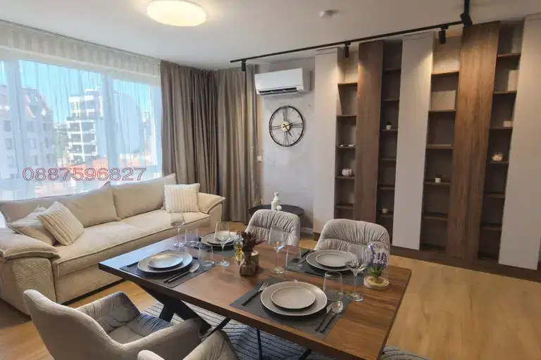 Luxury 3-room apartment with terrace in Center, Sofia