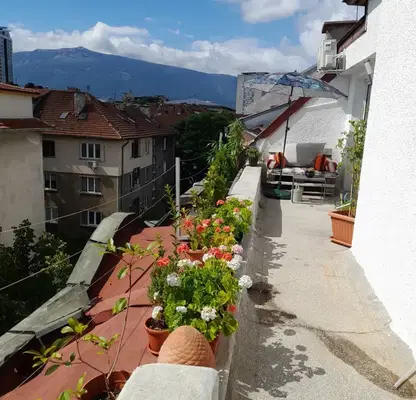 Photo 5 — Maisonette studio with terrace and view in Center, Sofia